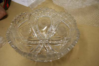 Shipping a Crystal Bowl - Step 1