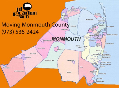 Moving and Storage Services in Monmouth County, New Jersey