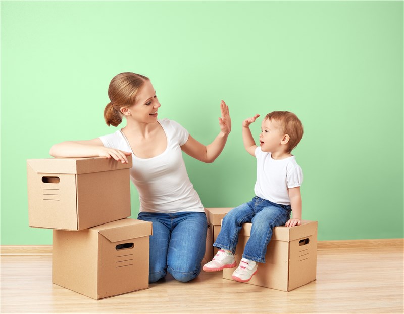 Moving as a single parent
