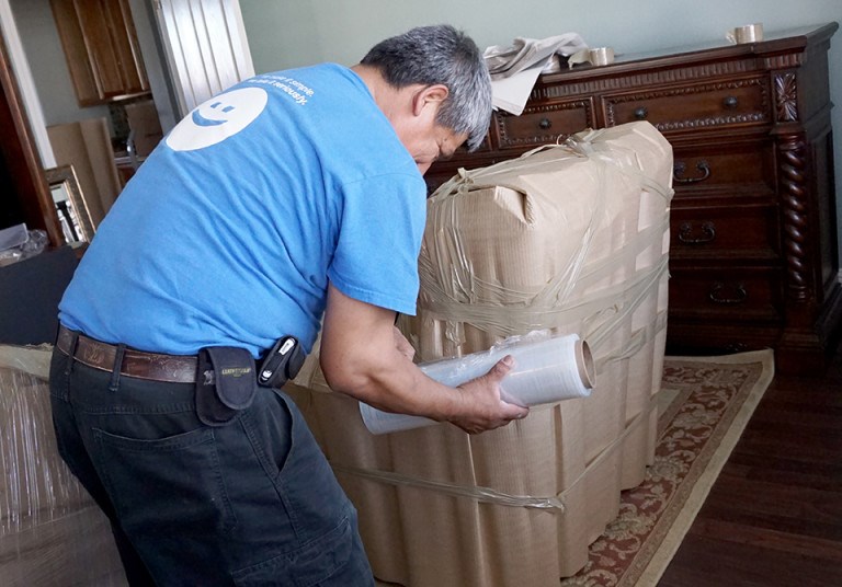 FREE Packing for Local Moves